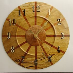 Oak Clock