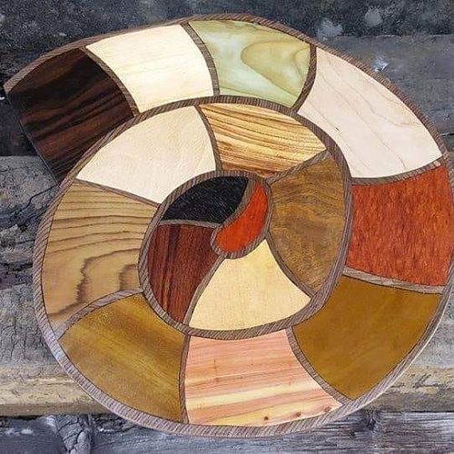 Splicing wood plate