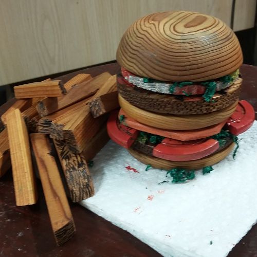 Beyond Meat Burger for our clubs 2x4 x 2 foot challenge