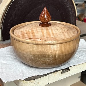 Lidded bowl