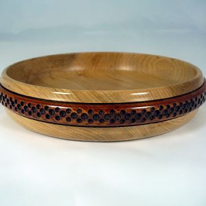 Shallow Bowl With A Burned Band