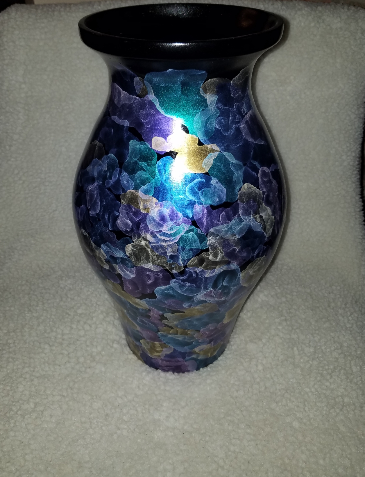 Painted Maple Vase