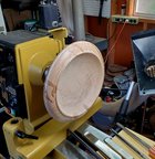 Curly Ambrosia Maple Platter Oblique View in Progress.jpg