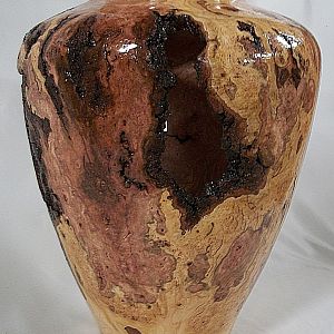 Cherry  Burl Urn