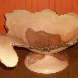 Elm Baptismal Font