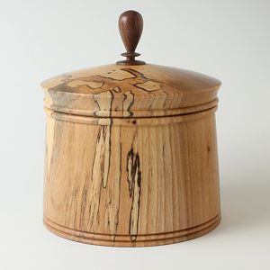 Spalted Elm Canister