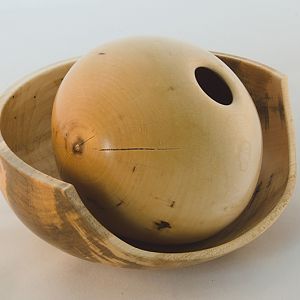 Maple Hollow form and bowl