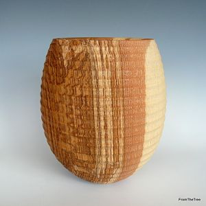 Olive ash vase/form