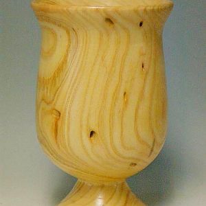 Wormy Ash Vase