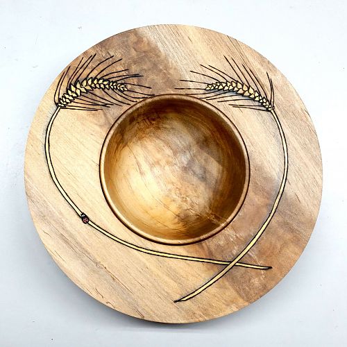 Wheat and Lady Bug Bowl