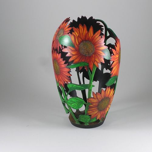 Sunflower vase
