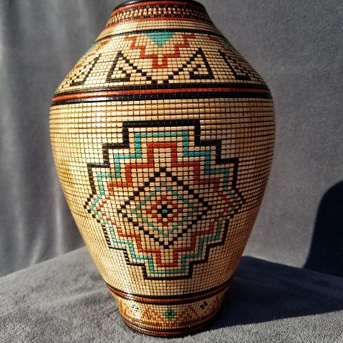 Basket Illusion Vase