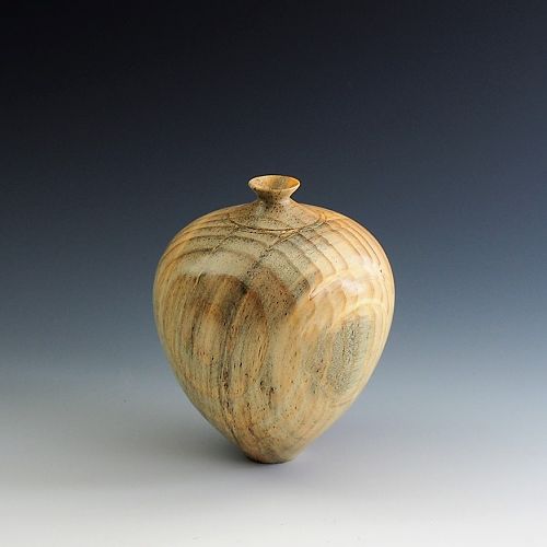 Pine narrow neck vase