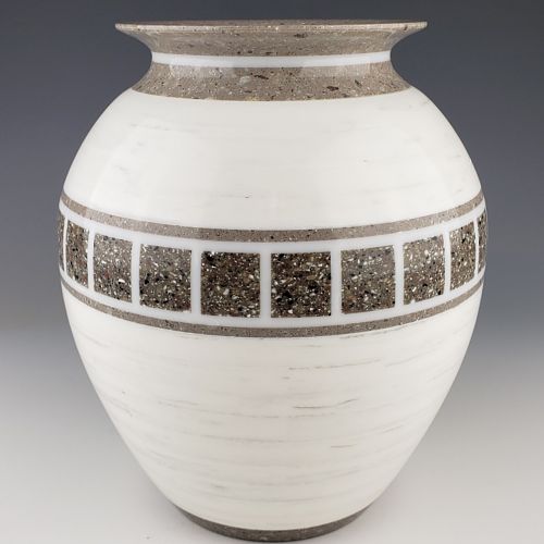 Segmented Corian Vase