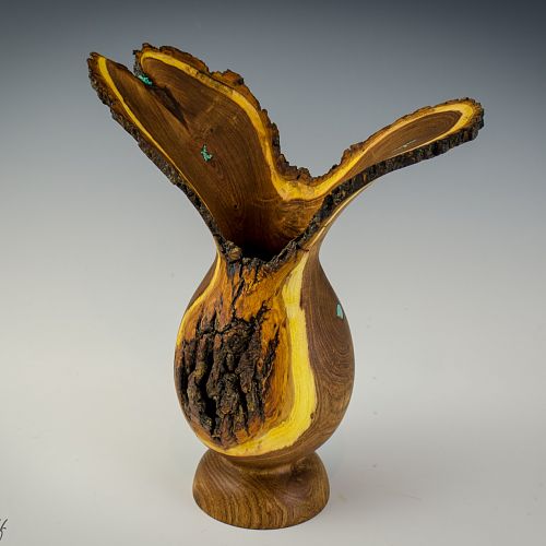 Mesquite Flying Winged Vase