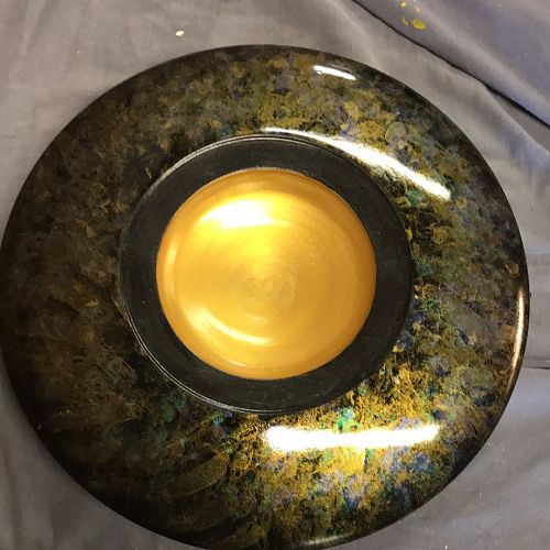 Golden platter
