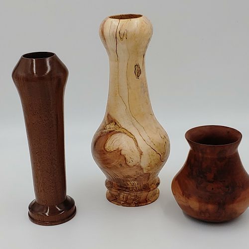 Various vases