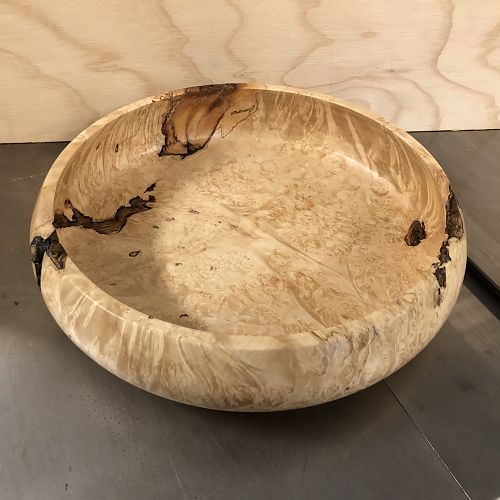 Box Elder burl bowl