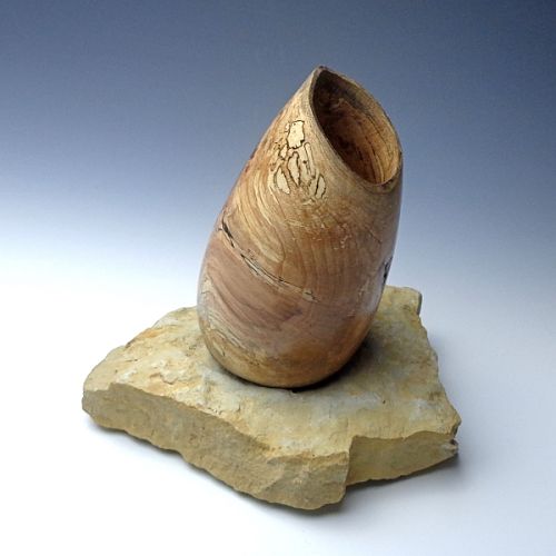Double Natural Maple Cone