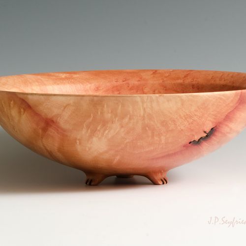 Madrone Burl Footed bowl