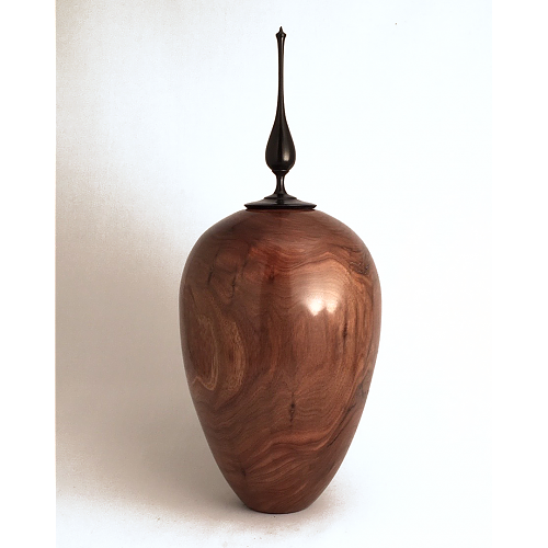 Black Walnut hollow form/vase