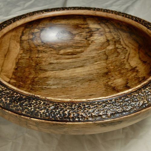 Oak shouldered bowl