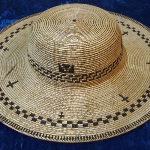 Chumash Basket Illusion Hat