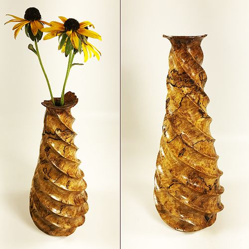 Spiral Weed Vase