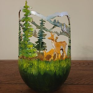 Pierced nature vase 2