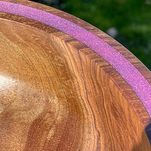 Walnut bowl for friend with cancer