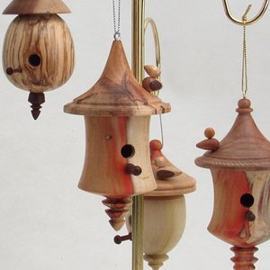 Birdhouse Ornaments | American Association of Woodturners