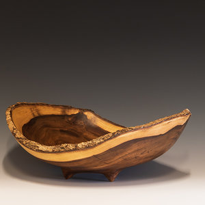 NE Bowl with carved feet