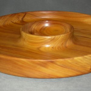16" Canary Wood Platter