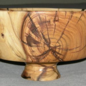 Pistachio Pedestal Bowl