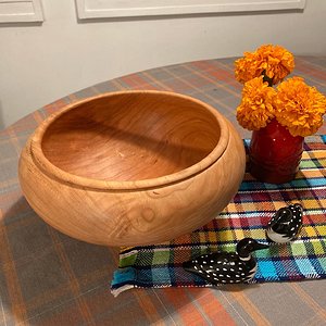 Cherry bowl/hollow form