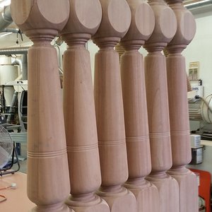 Newel Posts for Point Lookout Light house Scotland Maryland