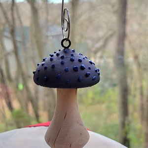 Mushroom ornament
