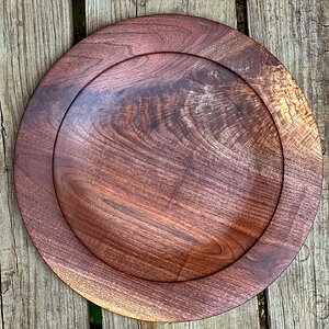 Very Large Walnut Platter