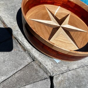 Six sided star bowl