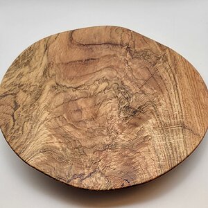 Red oak, crotch platter