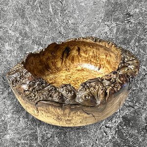 Burl bowl