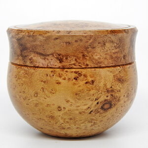 Burmese Teak Burl Elegant Box