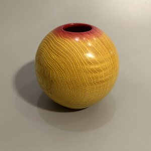 Dyed ash hollow form