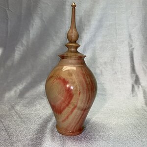 Flamed Box Elder Hollow Form Box