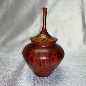 Padauk Hollow Form Box