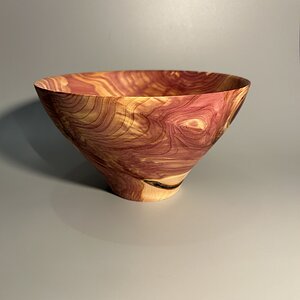 Eastern red cedar bowl