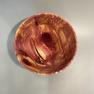 Eastern red cedar bowl