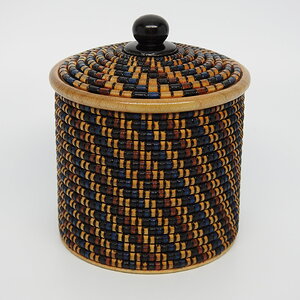 Spiral Basket Illusion Lidded Box