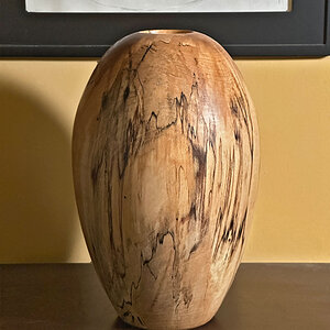 Spalted Maple Hollow Form