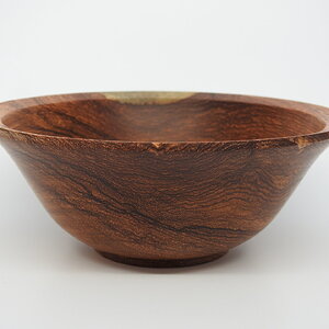 Honduras Rosewood Elegant Ogee Bowl